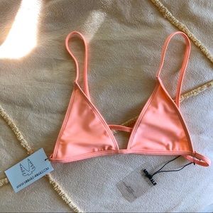 NWT Minimale Animale Triangle Bathing Suit Top